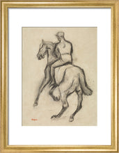 Load image into Gallery viewer, Edgar Degas, Man on Horseback