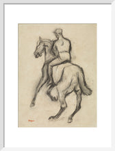 Load image into Gallery viewer, Edgar Degas, Man on Horseback