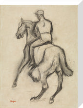 Load image into Gallery viewer, Edgar Degas, Man on Horseback