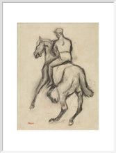 Load image into Gallery viewer, Edgar Degas, Man on Horseback