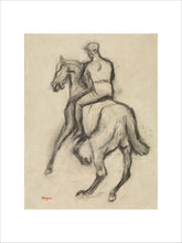 Load image into Gallery viewer, Edgar Degas, Man on Horseback