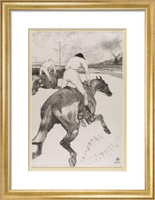 Load image into Gallery viewer, Henri de Toulouse-Lautrec, The Jockey