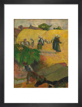 Load image into Gallery viewer, Paul Gauguin, The Haystacks, 1889