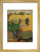 Load image into Gallery viewer, Paul Gauguin, The Haystacks, 1889