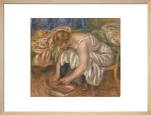 Load image into Gallery viewer, Pierre-Auguste Renoir, Woman Tying Her Shoe