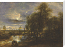 Load image into Gallery viewer, Peter Paul Rubens, Landscape by Moonlight