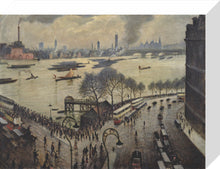 Load image into Gallery viewer, Christopher Richard Wynne Nevinson, Blackfriars Bridge, London