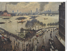 Load image into Gallery viewer, Christopher Richard Wynne Nevinson, Blackfriars Bridge, London