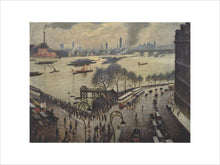 Load image into Gallery viewer, Christopher Richard Wynne Nevinson, Blackfriars Bridge, London