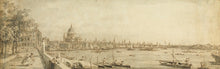 Load image into Gallery viewer, Canaletto, View from Somerset Gardens Looking towards London Bridge
