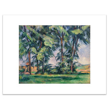 Load image into Gallery viewer, Paul Cézanne, Tall Trees at the Jas de Bouffan