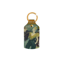 Load image into Gallery viewer, Leather Keyring Toulouse Lautrec Clown Cha-U-Kao
