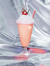 Load image into Gallery viewer, Ornament Glass Pink Milkshake
