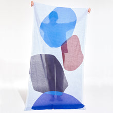 Load image into Gallery viewer, Scarf Spots Blue
