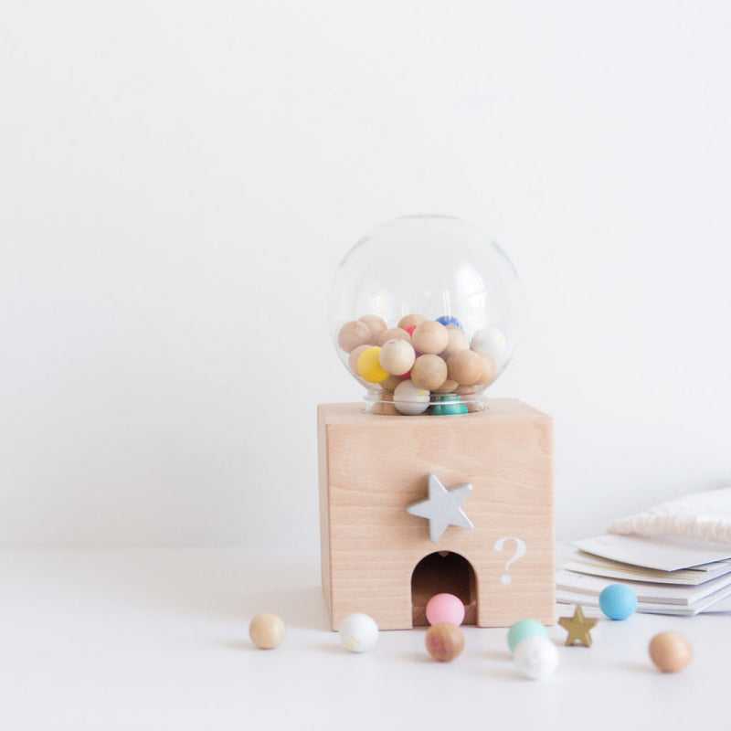 Wooden Game Bingo Machine