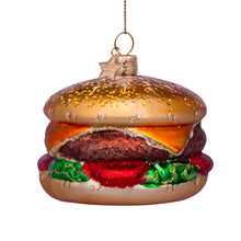 Load image into Gallery viewer, Ornament Glass Hamburger
