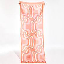 Load image into Gallery viewer, Scarf Orange Pink Wiggle
