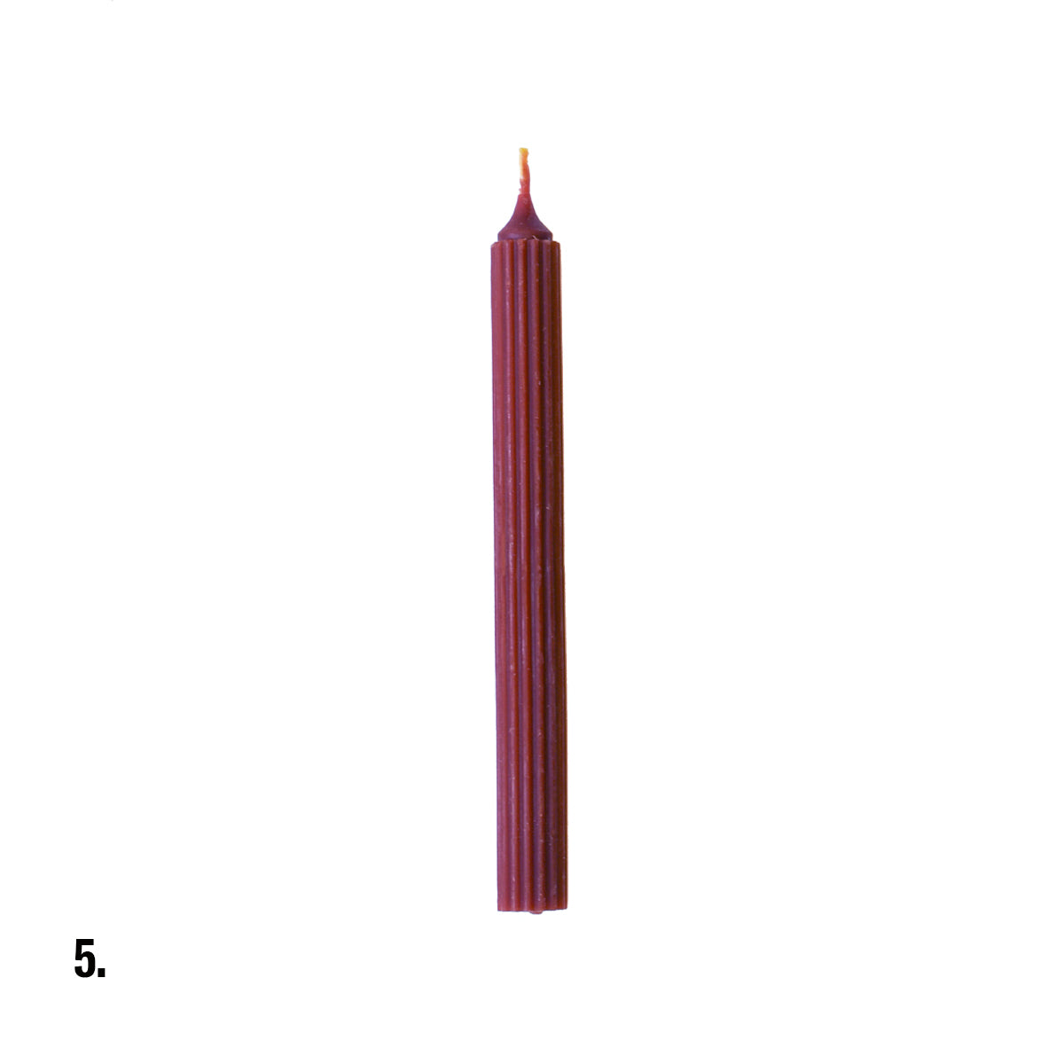 Beeswax Purple Dinner Candle Assorted