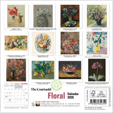 Load image into Gallery viewer, Floral Mini Wall Calendar
