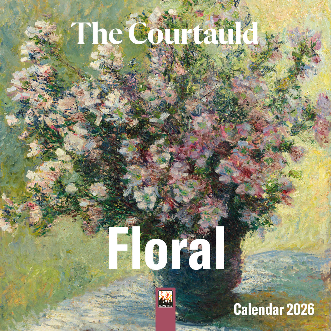 Floral Mini Wall Calendar