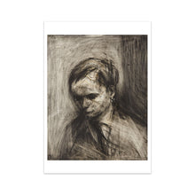 Load image into Gallery viewer, Auerbach Portrait of Leon Kossoff A6 Postcard
