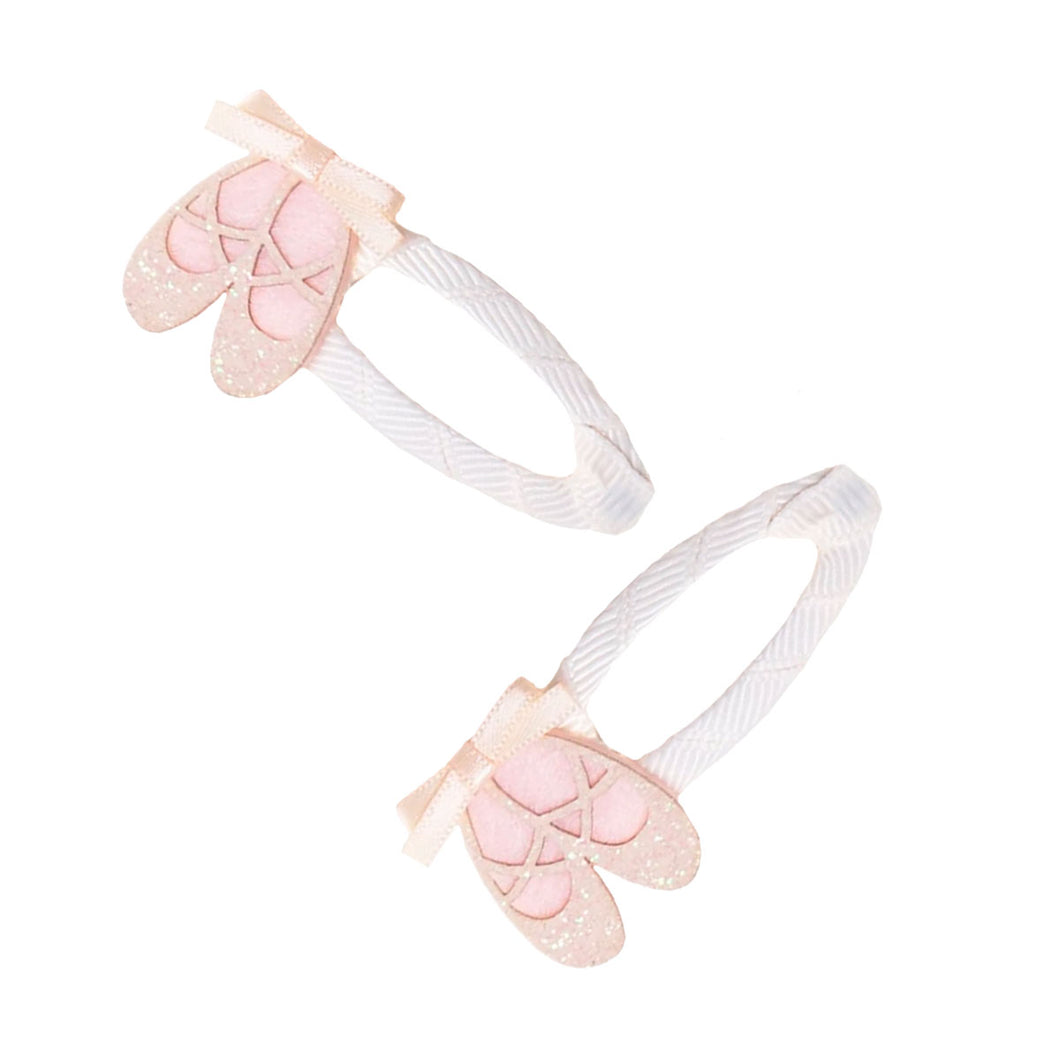 Ballet Shoes Hair Clips