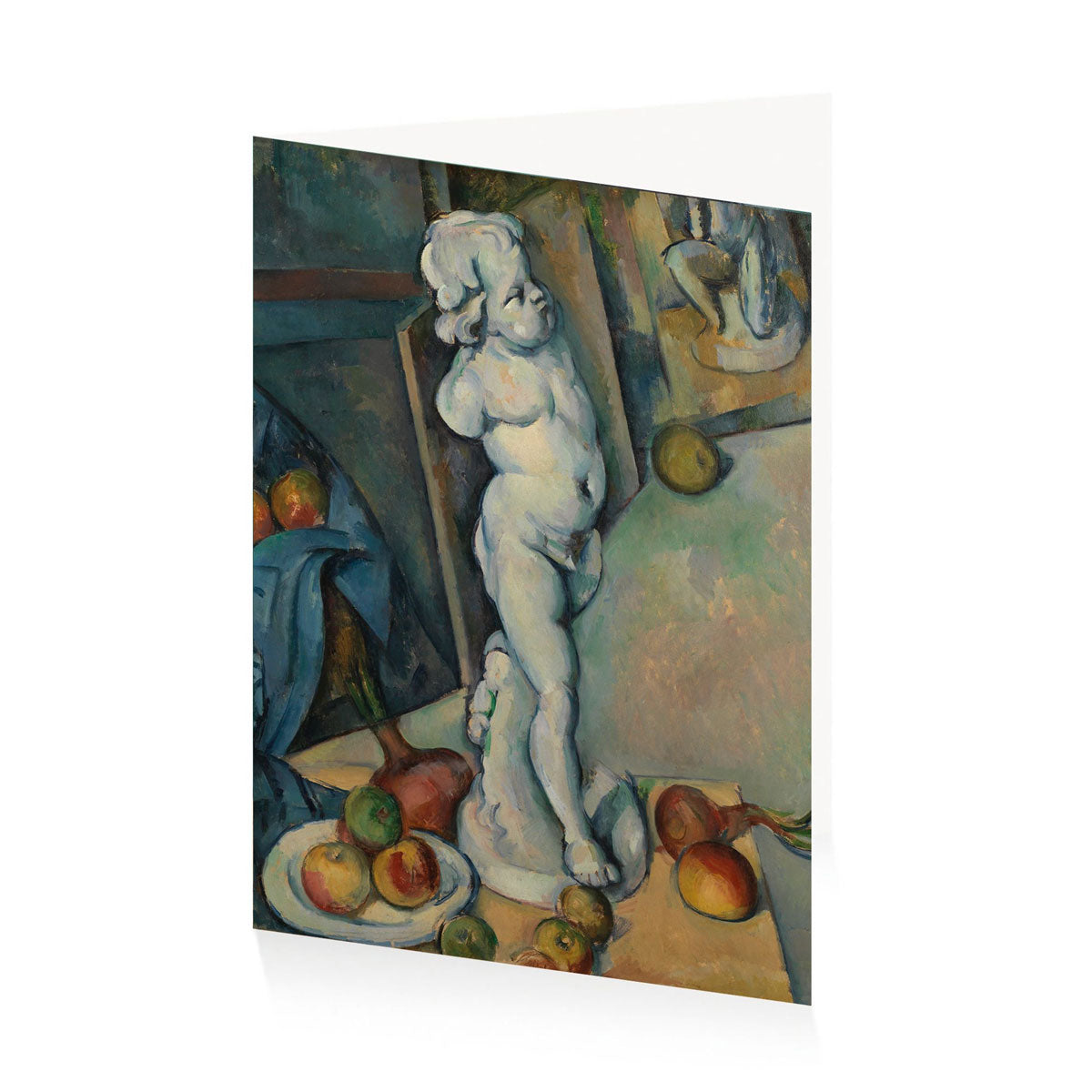 Greetings Card Cezanne Plaster Cupid