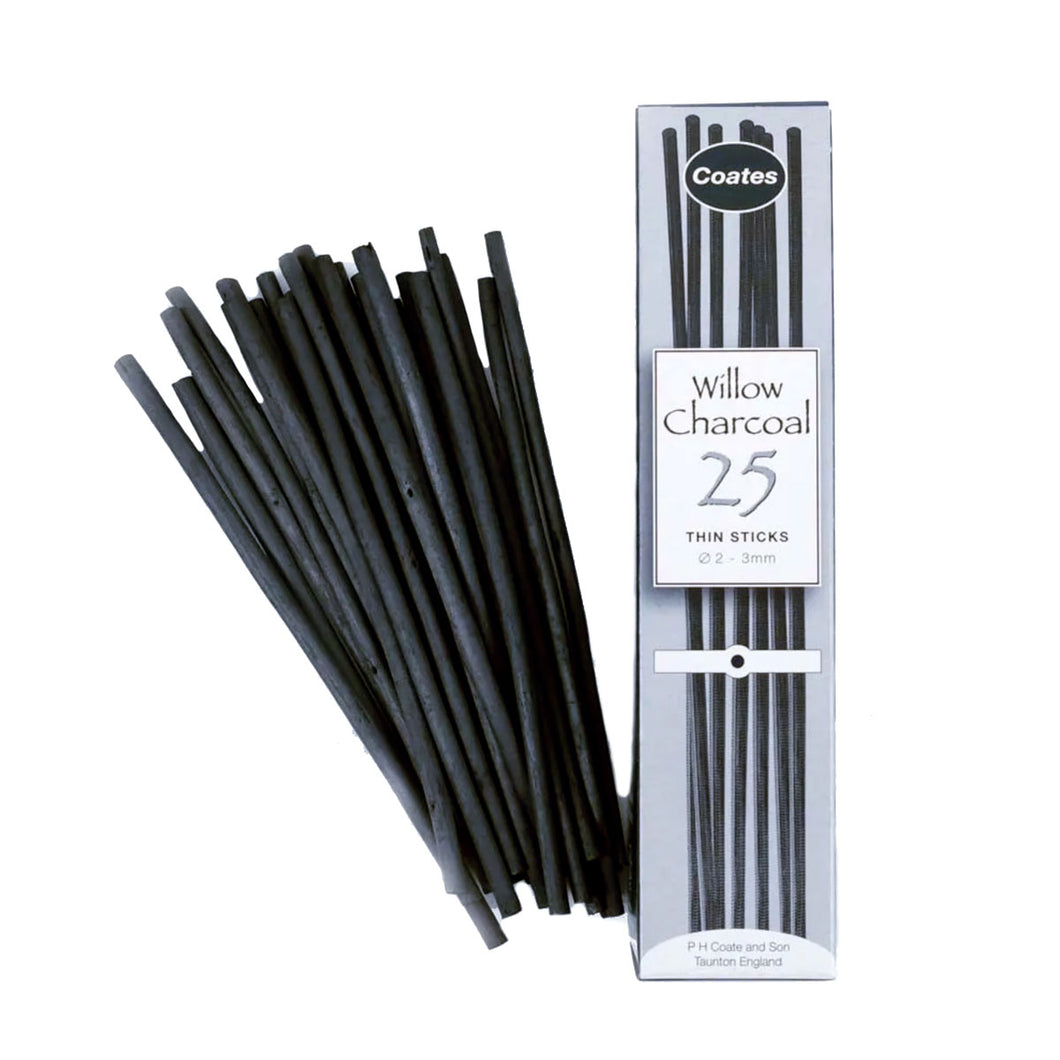 Willow's Charcoal 25 Sticks