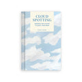 Book titled 'Cloud Spotting' with cloud pattern on cover