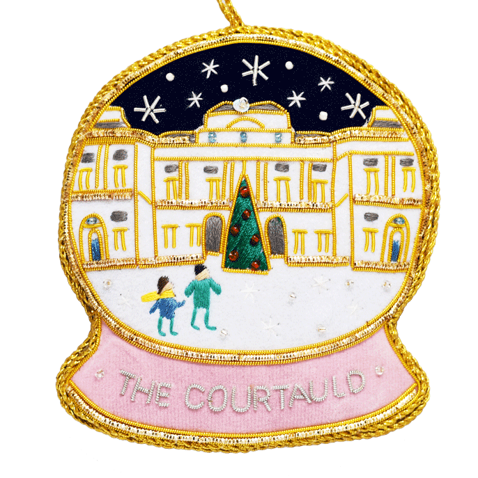 The Courtauld Snow Globe Decoration