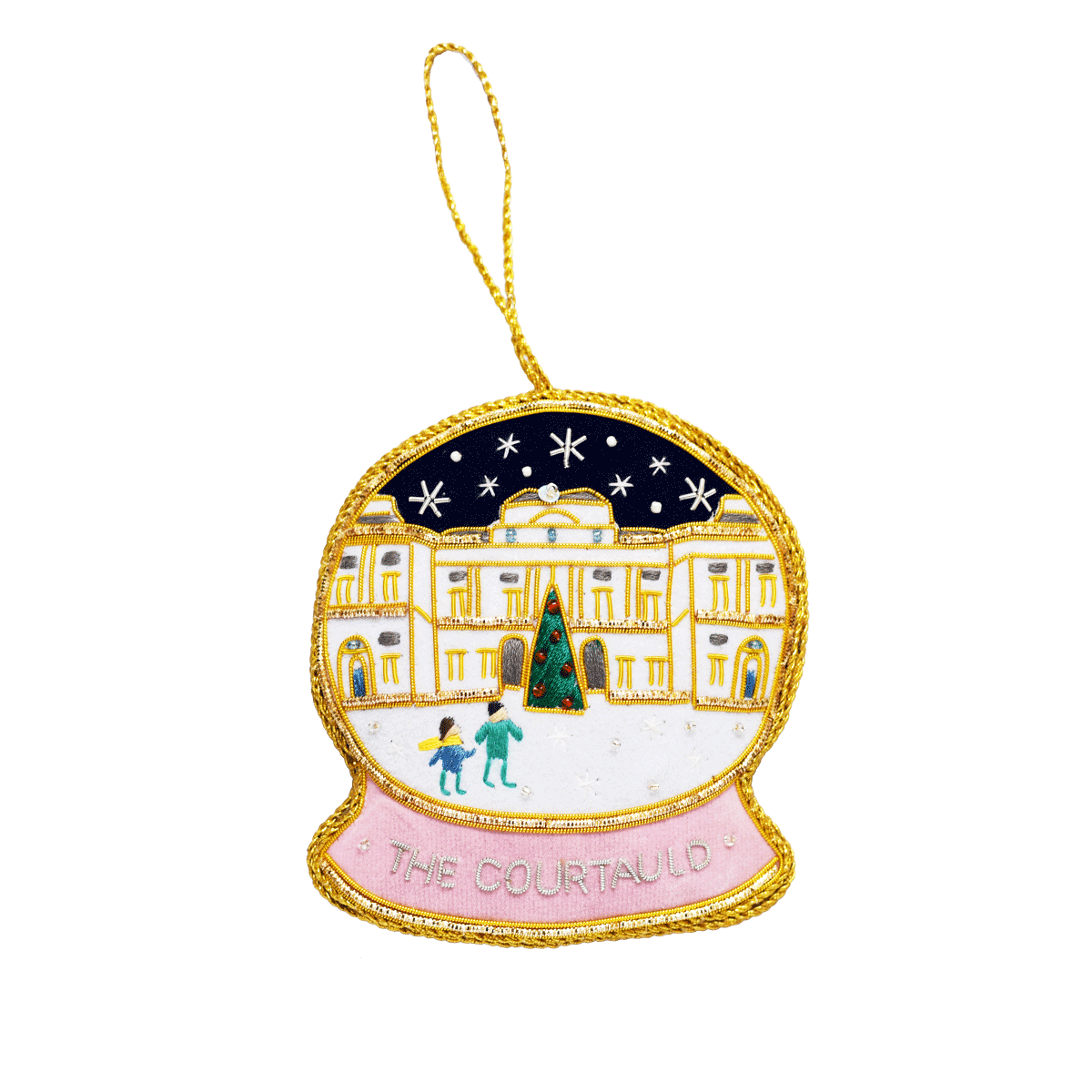 The Courtauld Snow Globe Decoration