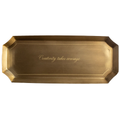 Brass Tray Creativity