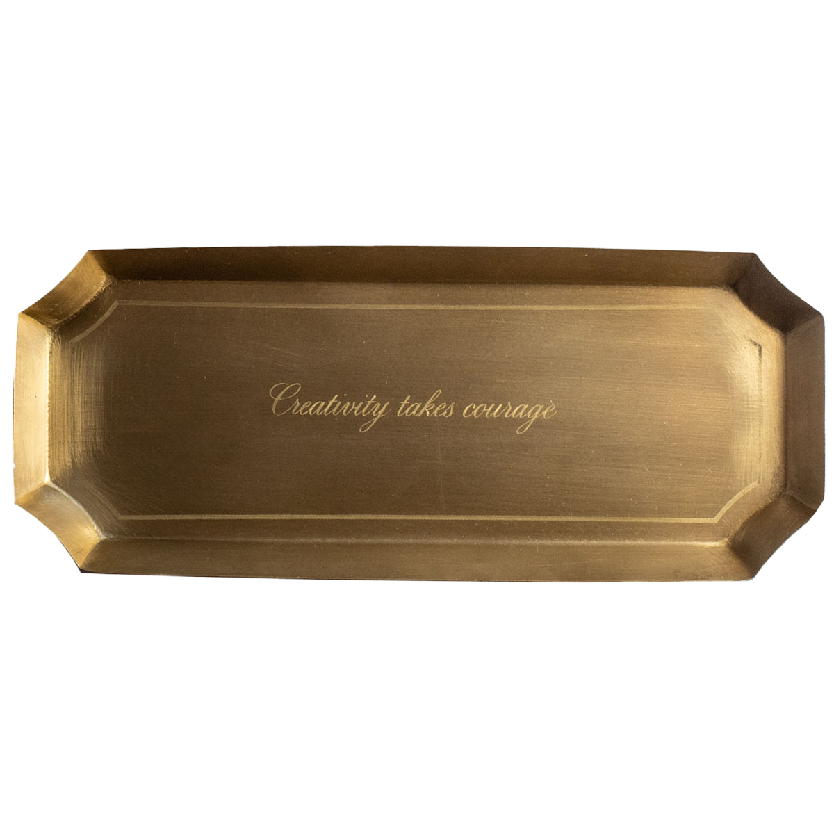 Brass Tray Creativity