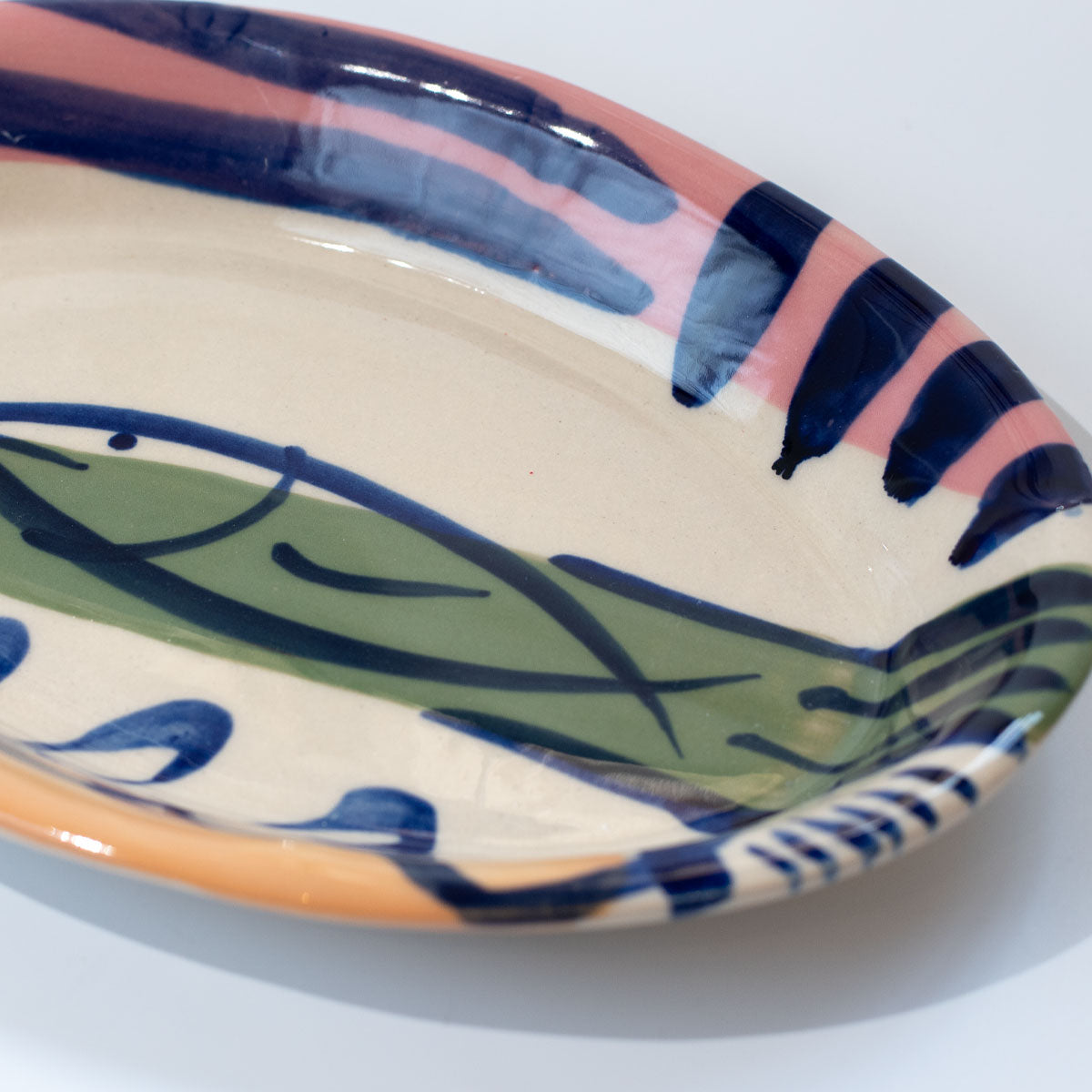 Medium Oval Dish Fish