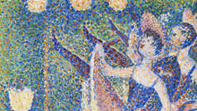Load image into Gallery viewer, Mosaic artwork of a figure holding a branch with a tree in the background
