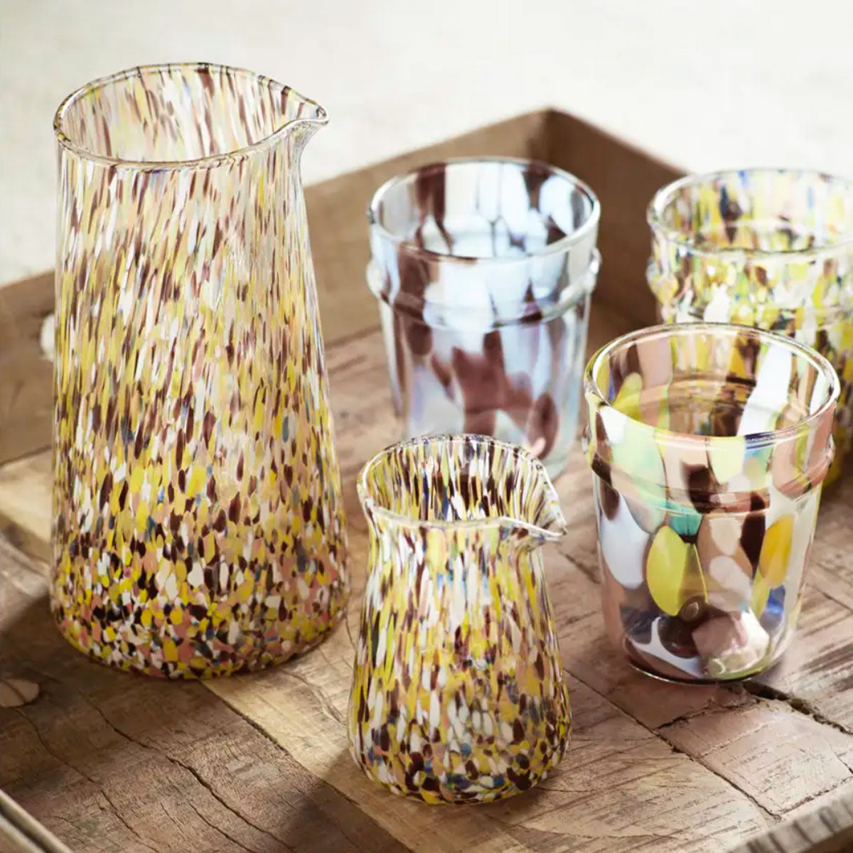 Drinking Glass Pointillism