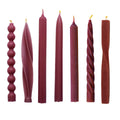 Beeswax Purple Dinner Candle Assorted