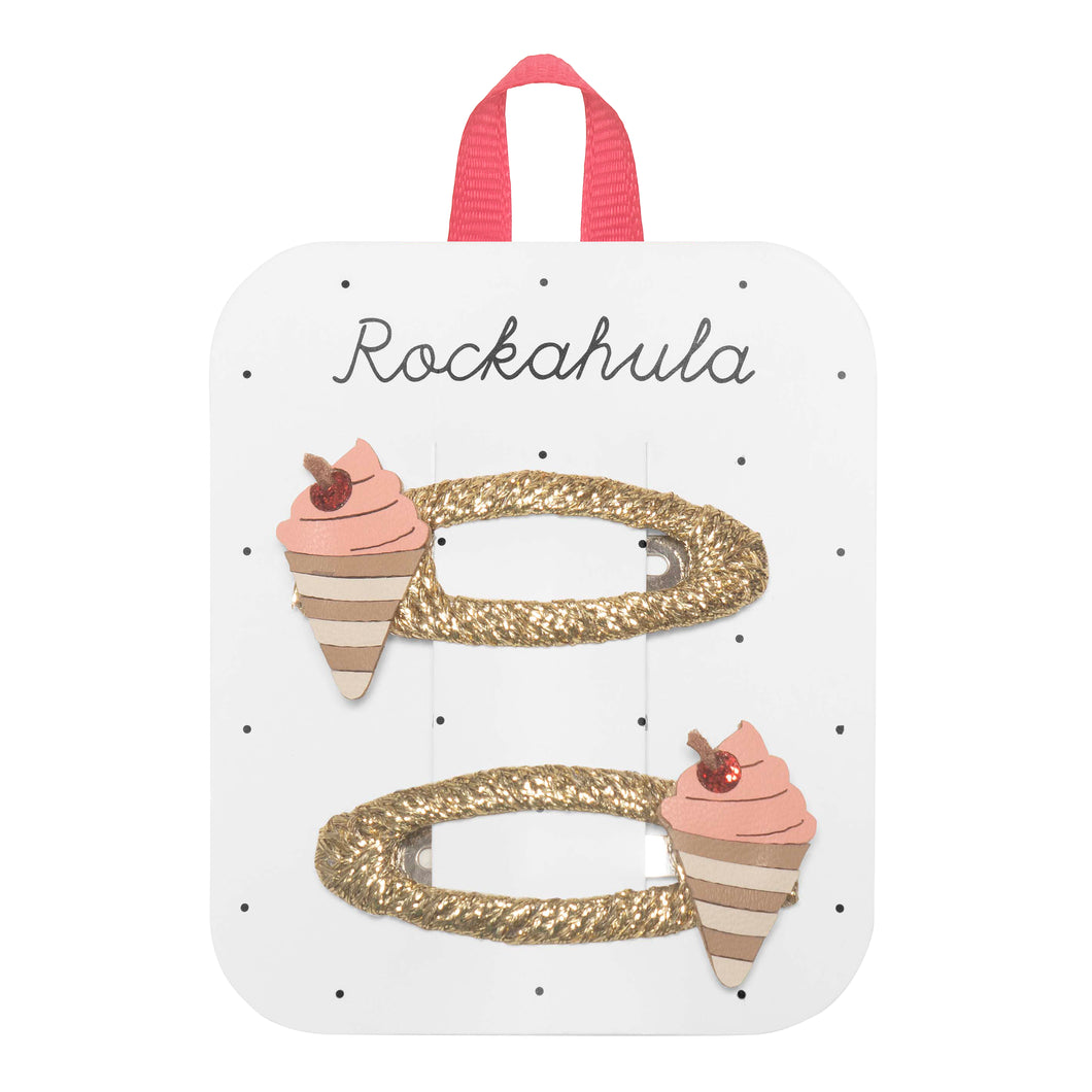 Hair Clips Ice Cream Cones