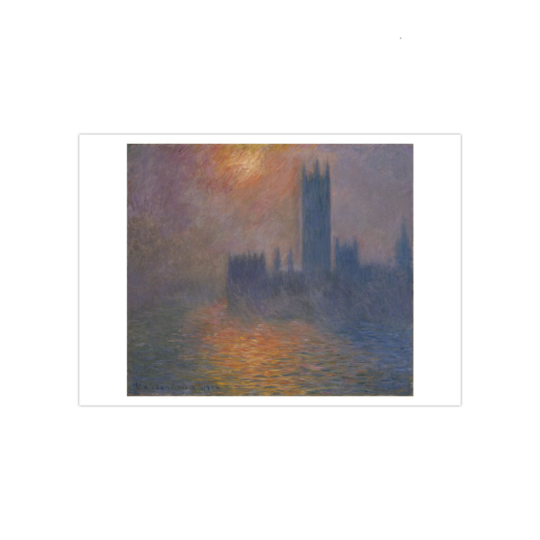 PC Monet and London Houses of Parliament