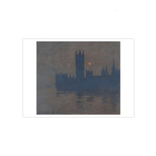 Load image into Gallery viewer, PC Monet and London Houses of Parliament, Sunset
