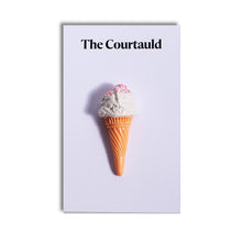 Load image into Gallery viewer, Pin Badge Ice Cream Cone
