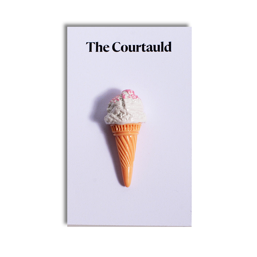 Pin Badge Ice Cream Cone
