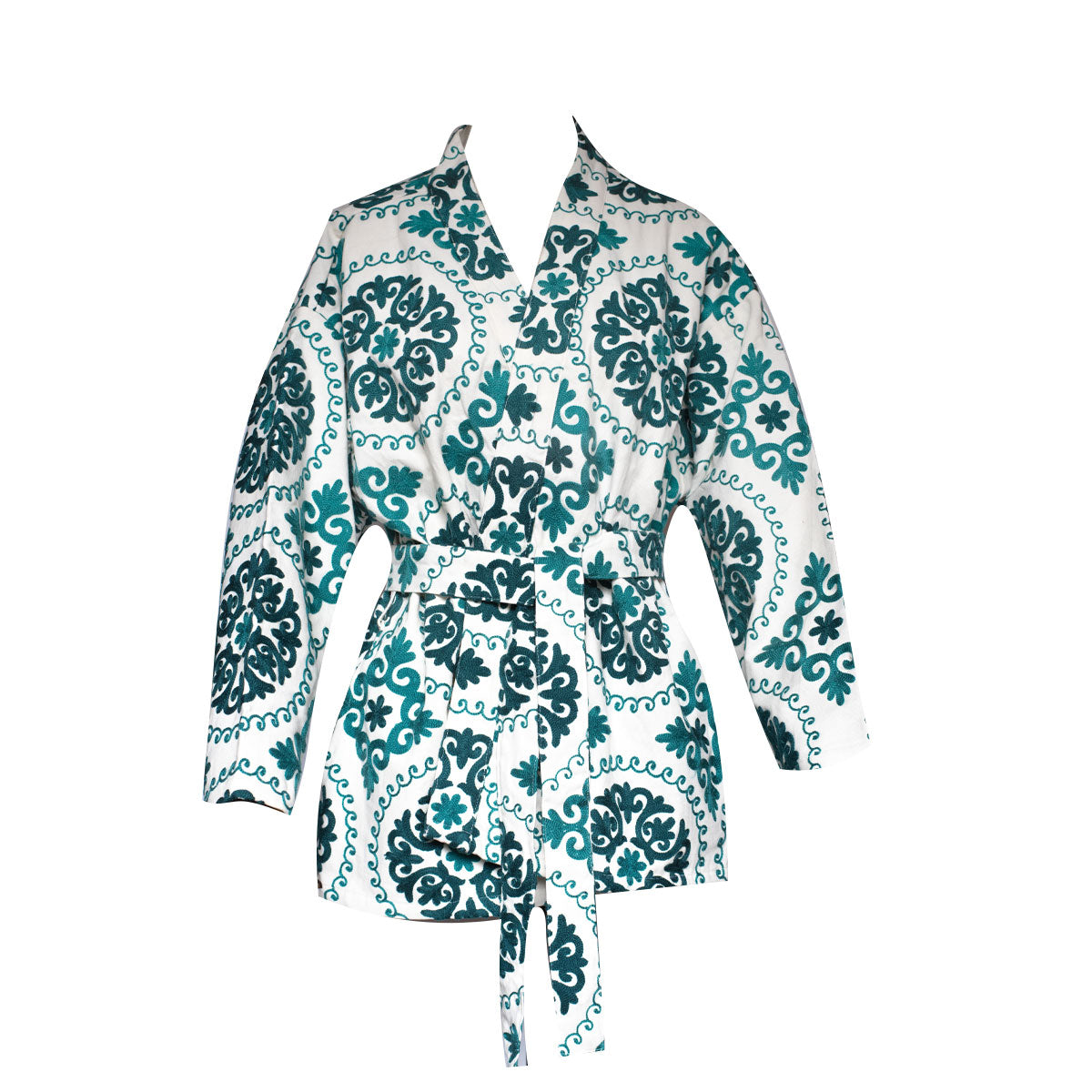 Hand Embroidered Kimono Jacket Asst