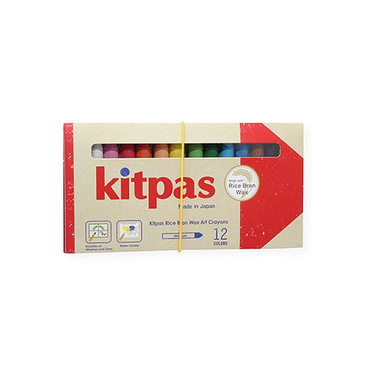Kitpas Crayons 12 Colours The Courtauld Shop