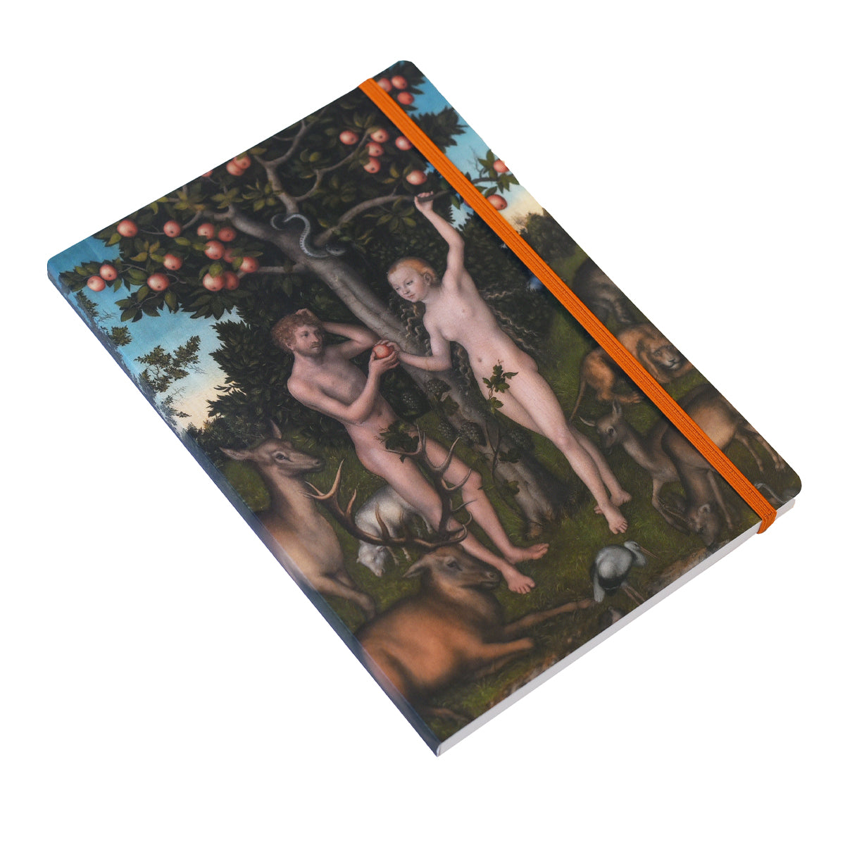 A5 Notebook Lucas Cranach Adam and Eve