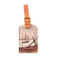 Luggage Tag Seurat The Channel at Gravelines: An Evening