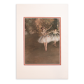 Degas Two Dancers Double Mounted Print