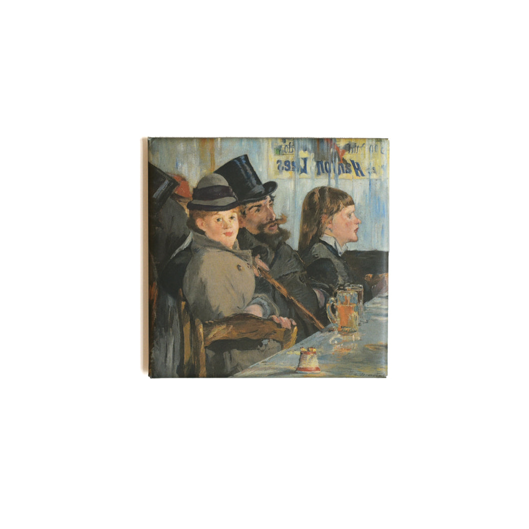 Fridge Magnet Manet Au Café