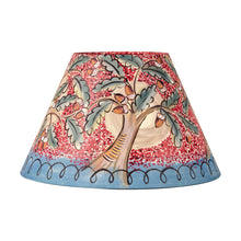 Load image into Gallery viewer, Red and Blue Acorn Medium Cone Lampshade
