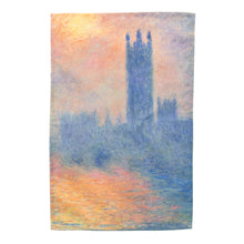 Load image into Gallery viewer, Tea Towel Monet Houses of Parliament
